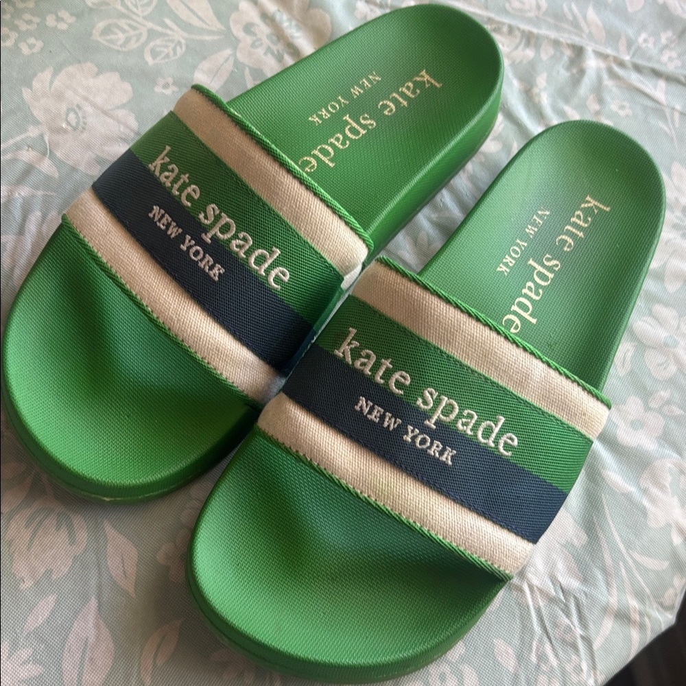 Kate Spade green/blue/white US SIZE 7B barely used